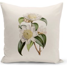 Bertille Home Botanik Serisi Çift Tarafı Dijital Baskılı Kırlent Kılıfı (Botanic Cushion Cover)