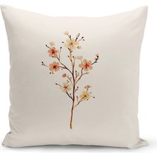 Bertille Home Flower Serisi Çift Tarafı Dijital Baskılı Kırlent Kılıfı (Cushion Cover)