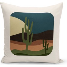 Bertille Home Bohem Serisi Çift Tarafı Dijital Baskılı Kırlent Kılıfı (Bohem Cushion Cover)