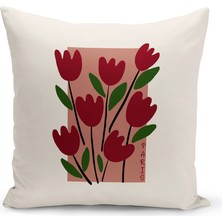 Bertille Home Sanat Serisi Çift Tarafı Dijital Baskılı Kırlent Kılıfı (Art Cushion Cover)