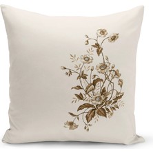 Bertille Home Flower Serisi Çift Tarafı Dijital Baskılı Kırlent Kılıfı (Cushion Cover)