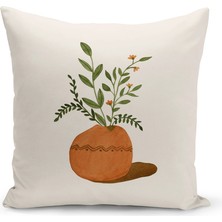 Bertille Home Minimalist  Serisi Çift Tarafı Dijital Baskılı Kırlent Kılıfı (Minimalist Cushion Cover)