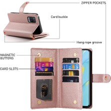 Colorful Shop Oppo A54 4g Için Flip CASE/A54S Crossbody Kayış Iş Çok Fonksiyonlu (Yurt Dışından)