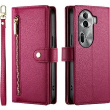 Colorful Shop Oppo Oppo 11 Pro Için Flip Case Crossbody Kayış Cüzdan Standı Iş (Yurt Dışından)