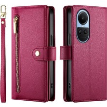 Colorful Shop Oppo Oppo 10 5g Için Flip Case Crossbody Kayış Standı Çok Fonksiyonlu (Yurt Dışından)