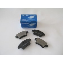 Fam Citroen C4 Grand Picasso 07/12 Arka Fren Balatası 1,6/2,0(KABLOSUZ)(DİSK)(102,3X48,4X15,5)(BRAMAX)