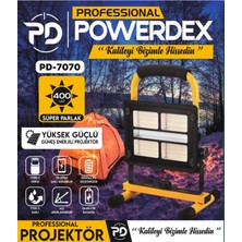 Powerdex PD-7070 Pro Güneş Enerjili  Yüksek Güçlü Projektör