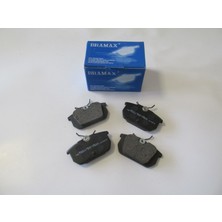 Fam Alfa Romeo 155 93/97 Arka Fren Balatası 1.7/1.8/1,9/2,0cc (KABLOSUZ)(DİSK)(87.2X44.5X14) (Bramax)