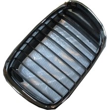 Fam Bmw 5 Seri E39 96/00 Ön Panjur Sol Ni̇kelajlı/si̇yah (Tyg)
