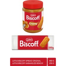 Lotus Biscoff 250 gr + Lotus Biscoff Spread Orıginal 400 gr