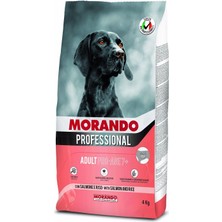 Morando Somonlu&pirinçli 7 Yaş+ Yetişkin  Köpek Maması 4kg