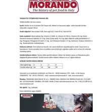 Morando Tavşanlı Yetişkin Kedi Maması 2kg