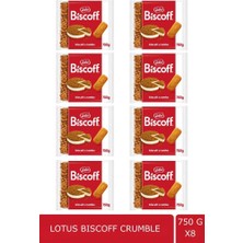 Lotus Biscoff Crumble 750 gr x 8 Adet