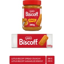 Lotus Biscoff 250 gr + Lotus Biscoff Spread Crunchy 380 gr