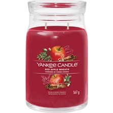 Yankee Candle Red Apple Wreath Signature Büyük Mum
