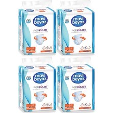 Mavi Beyaz Ped Emici Külot Hasta Bezi Xl Ekstra Büyük 120 Adet