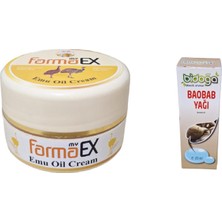 My Farmaex Deve Kuşu Yağı Kremi 100ML + Baubab Yağı 20ML Muhteşem Ikili Set