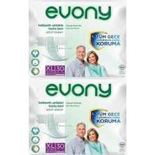Evony Hasta Bezi Yetişkin Bel Bantlı Tekstil Yüzey Ekstra Büyük (Xl) 60 Adet (2pk*30)