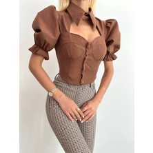 Tash Butik Poplin Crop