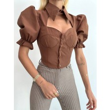 Tash Butik Poplin Crop