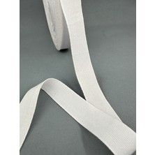 Paşateks Since 1995 2 cm Balıksırtı Şerit-5 Metre-Beyaz
