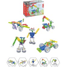 Open Toys Sök Tak Araçlar- Eğitici El Becerisini Geliştirir - (103 Parça) 5in 1 Set