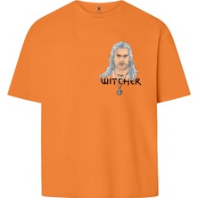 Book OrBook Witcher Çift Iplik Dokumalı %100 Pamuk Premium T-Shirt