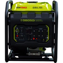 Genpower Marka Gbg 50i Model 5 Kva, Benzinli, Ipli Açık Tip, Dijital Inverter Monofaze( 220 Volt) Portatif Jeneratör