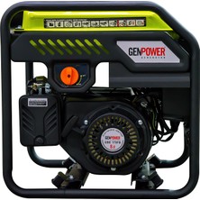 Genpower Marka Gbg 50i Model 5 Kva, Benzinli, Ipli Açık Tip, Dijital Inverter Monofaze( 220 Volt) Portatif Jeneratör