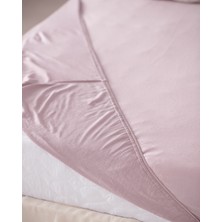 Madame Coco Belle Çift Kişilik Lastikli Bambu Çarşaf - Açık Mürdüm