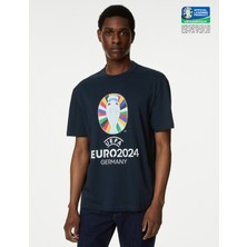 Marks & Spencer Saf Pamuklu Uefa Euro2024™ T-Shirt