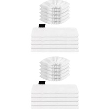 Guiwuu 10X Yedek Buharlı Paspas Bezi Easyfix Sc2 Sc3 Sc4 Sc5 Buharlı Temizleyici Mikrofiber Zemin Giysileri (Yurt Dışından)