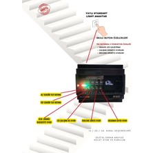 Ankara Teknik Akıllı Merdiven At-Eco OLED Serisi Akıllı Modül + 2 Adet Pır Sensör (Standart Sensör)