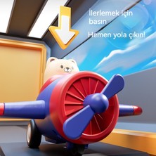 First Çocuk Eğitim Modeli Karikatür Uçak Basarak (Yurt Dışından)