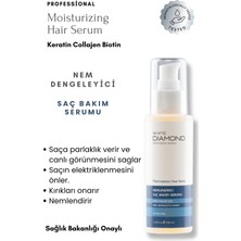 White Diamond Kuru ve Yıpranmış Saçlar Için Nem Terapi Saç Bakım Seti Şampuan, Serum, Maske