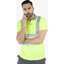 OWL OWL Polo Yaka Dry Touch Hi-Vis T-Shirt