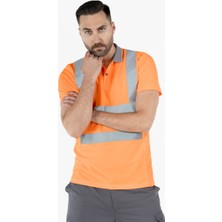 OWL OWL Polo Yaka Dry Touch Hi-Vis T-Shirt