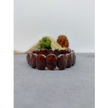 Minerva Kırmızı Kan Taşı Rolex Bileklik