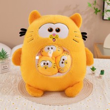 Generally1 Garfield Atıştırmalık Çantası, Yastık, Peluş Oyuncak, Sevimli Kedi (Yurt Dışından)