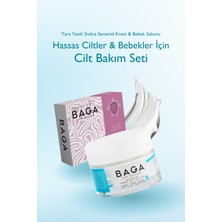 Baga Hassas Ciltler ve Bebekler Için Cilt Bakım Seti  Seramid Krem & Bebek Sabunu