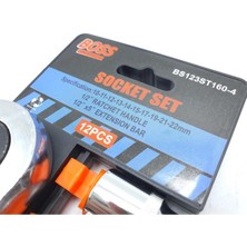 Boss 12 Parça 1/2" Lokma Takımı