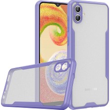 ZORE Galaxy A04 Kılıf Parfe Kapak-Mor