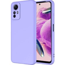 ZORE Xiaomi Redmi Note 12S Kılıf Mara Lansman Kapak-Lila