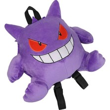 Memory123 Pokemon Gengar Sırt Çantası Sevimli Peluş Çanta Çocuk Oyuncak (Yurt Dışından)