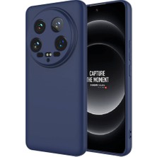 ZORE Xiaomi Mi 14 Ultra Kılıf Mara Lansman Kapak-Lacivert