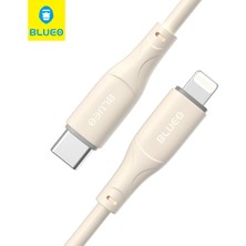 BLUEO Ape Legend 150 Cm Gri Lightning Hızlı Şarj Kablosu