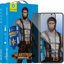 Blueo Samsung S24 Uyumlu Gözetleme Önleyici Hayalet Cam Ekran Koruyucu HD Görüntü