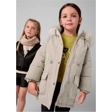 Mayoral Kışlık Kız Çocuk Parka Mont - Kahve