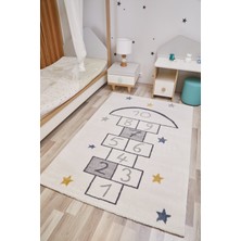 Kids Çocuk Odası Halısı Antialerjik Tozumaz Bebek Odası Halısı KDS-02