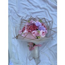 Zb Flowers Isteme Çiçeği Söz Çiçeği Pudra Solmayan Çiçek Yapay Çiçek Solmayan Çiçek